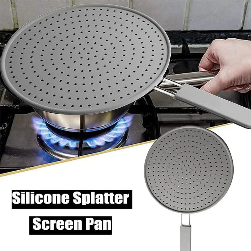Silicone Splatter Guard for Frying Pans
