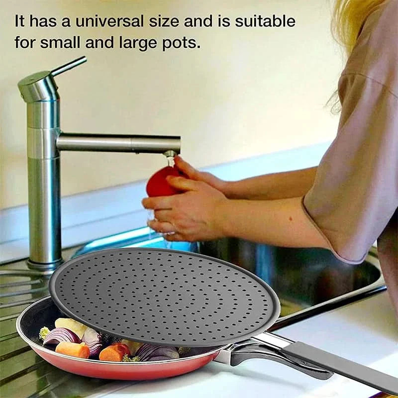 Silicone Splatter Guard for Frying Pans