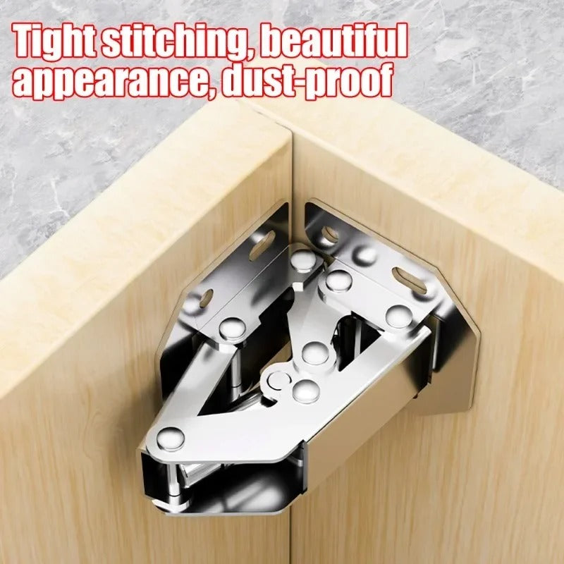 SILENCERPRO - 10-Pack Premium Hydraulic Hinges for Cabinets