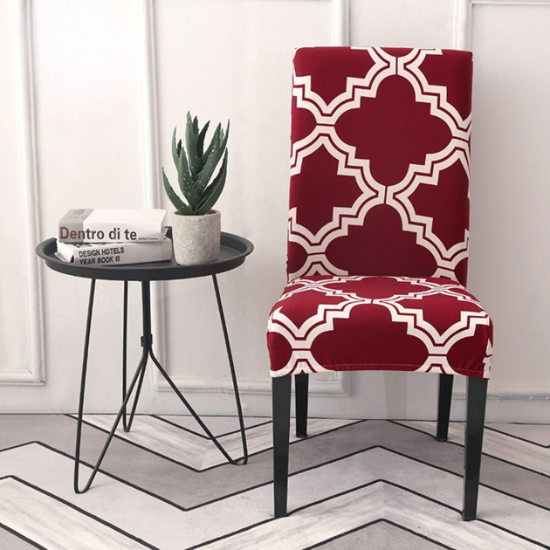 Elegant Stretchable Chair Covers for Dining Room Enhancement