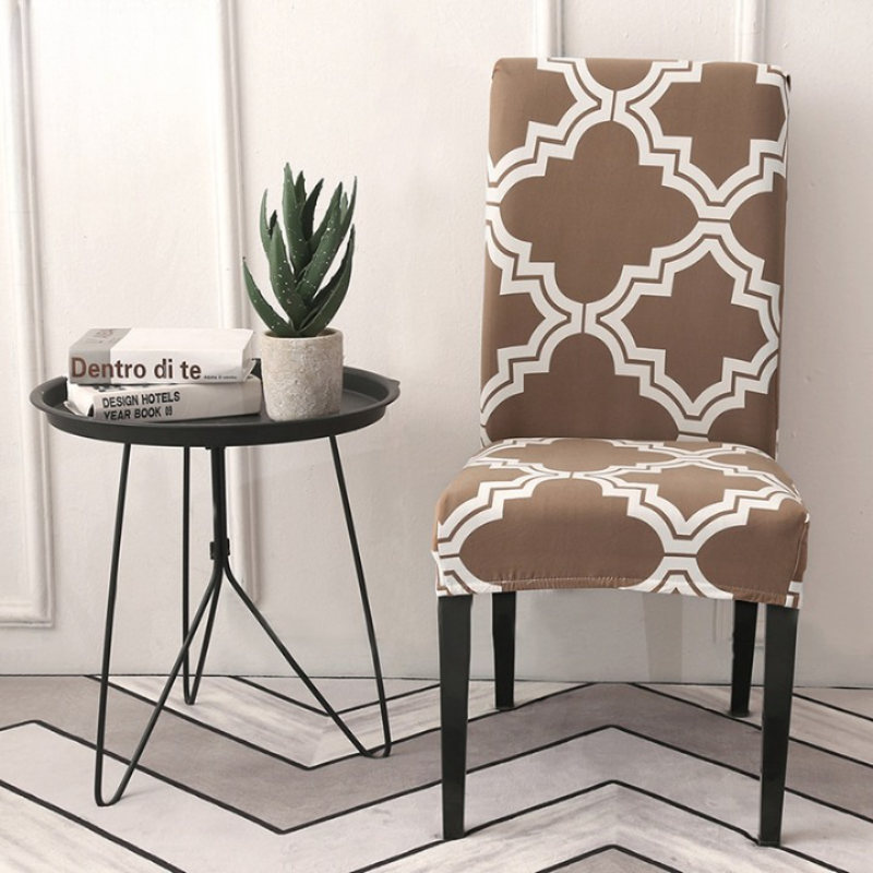 Elegant Stretchable Chair Covers for Dining Room Enhancement