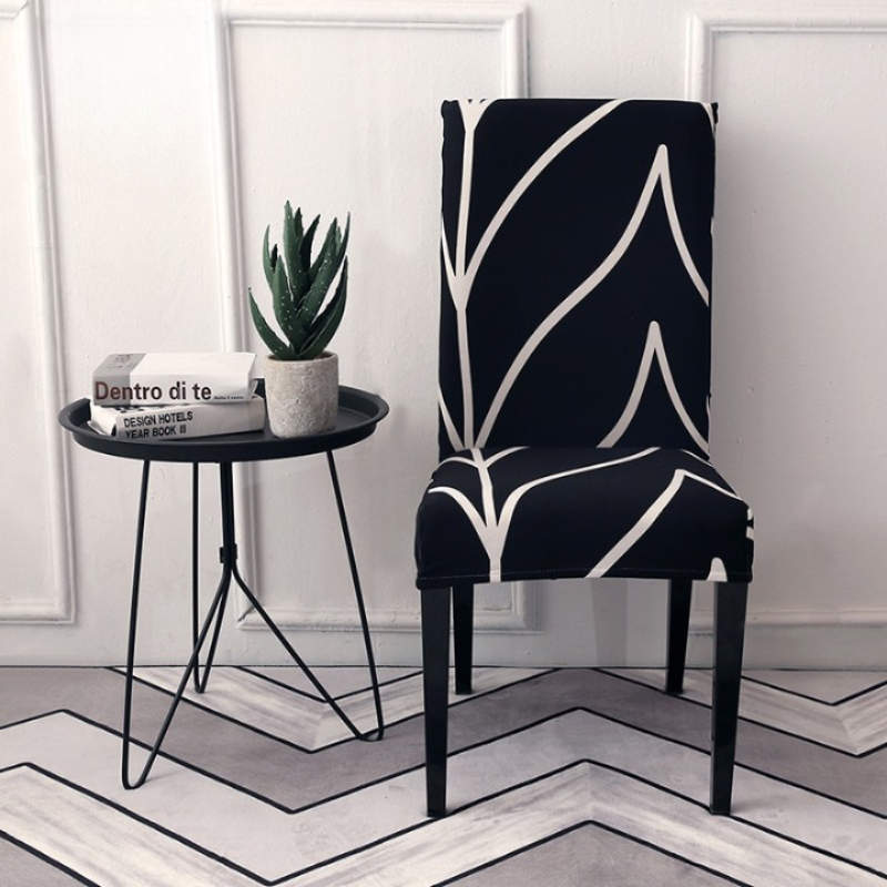 Elegant Stretchable Chair Covers for Dining Room Enhancement