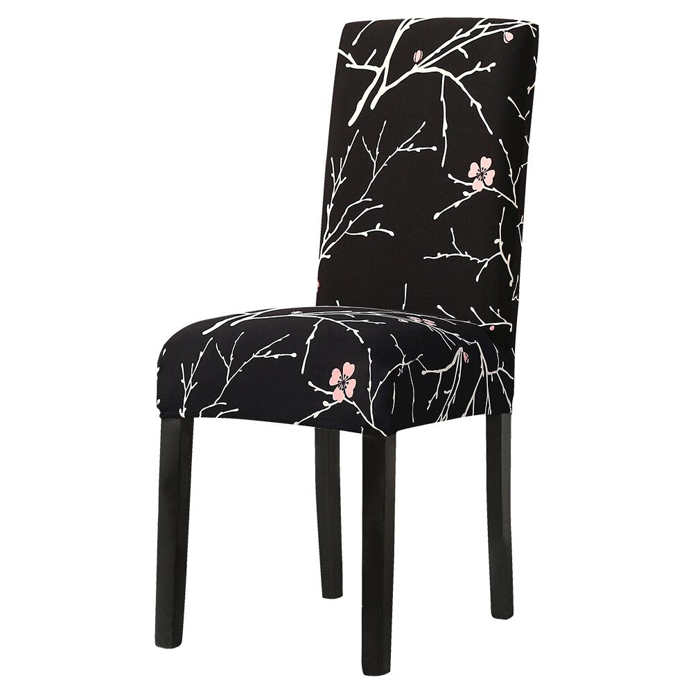 Elegant Stretchable Chair Covers for Dining Room Enhancement