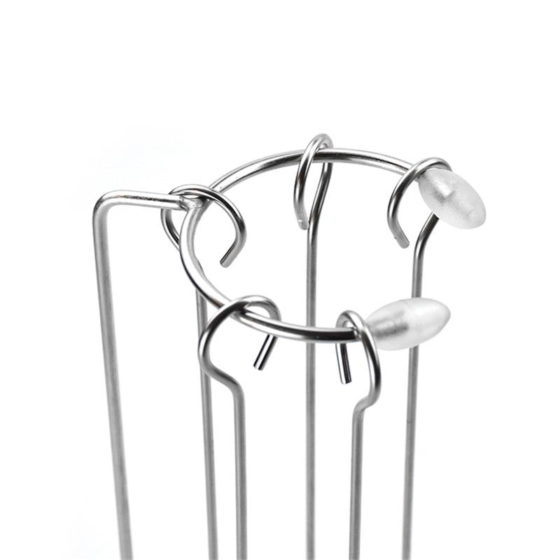 SizzlePro - Deluxe Stainless Steel BBQ Skewer Set with Custom Grill Rack