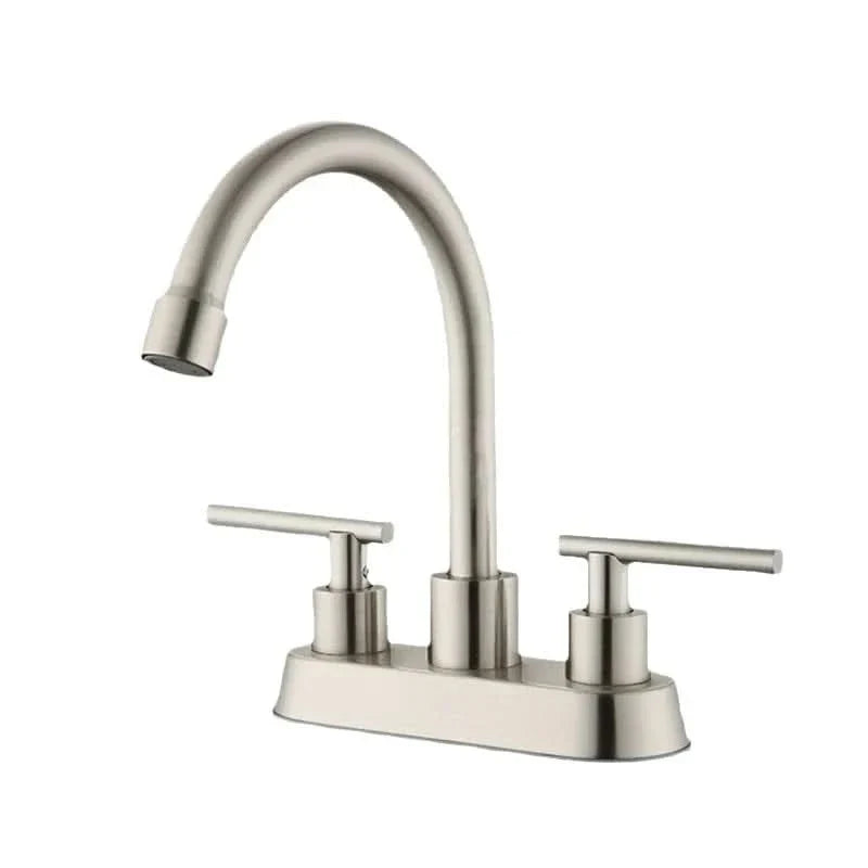 Dual Temperature Sink Mixer Faucet for Hot and Cold Water