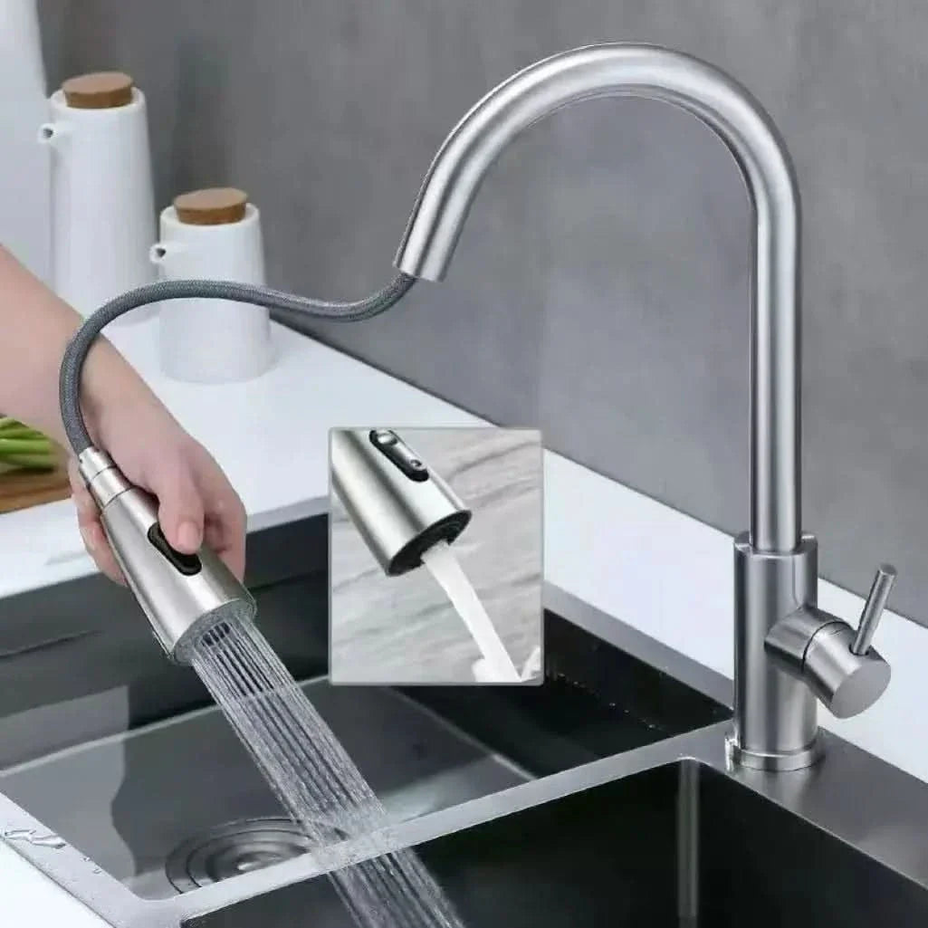 Kitchen Faucet Sprayer with Pull-Out Function