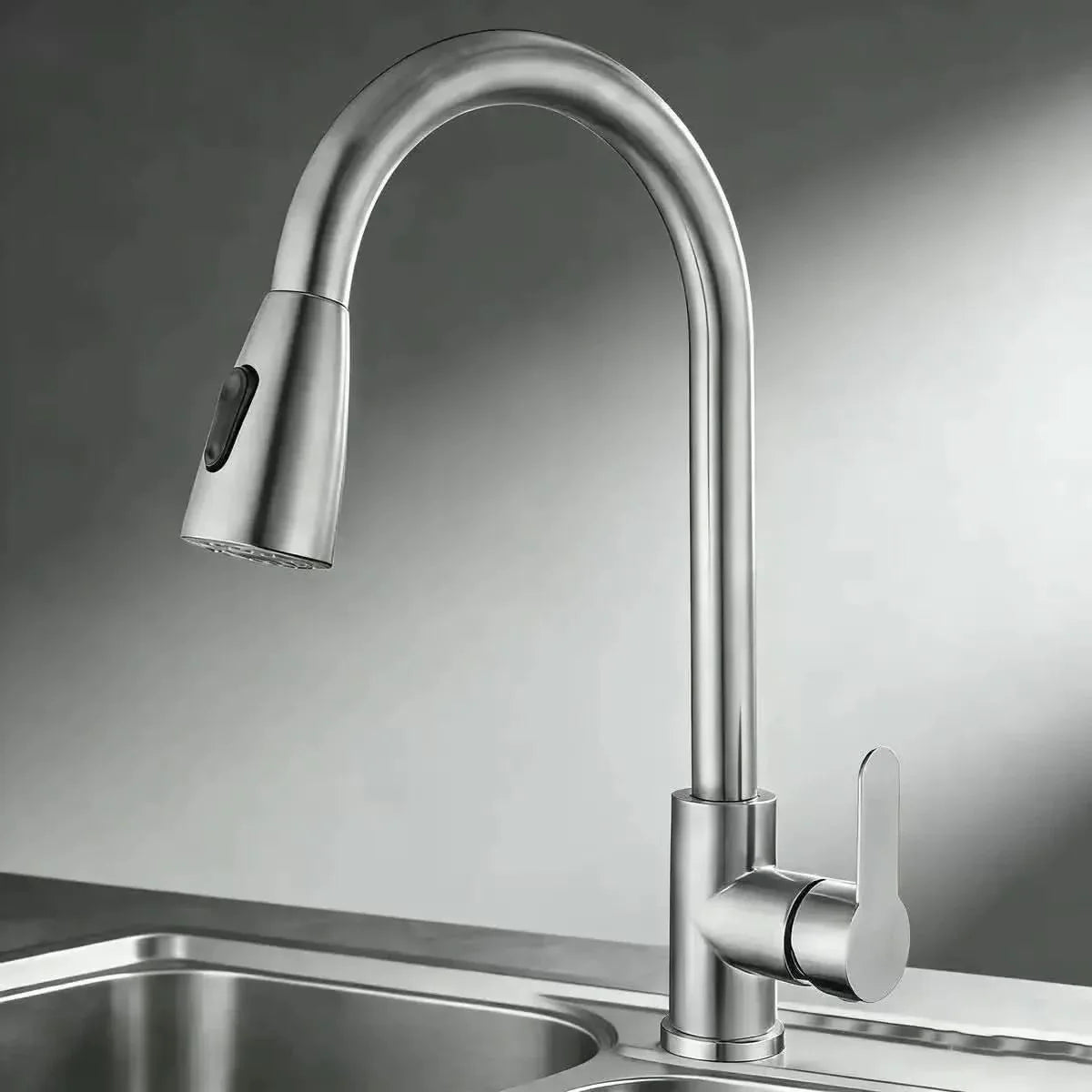 Kitchen Faucet Sprayer with Pull-Out Function