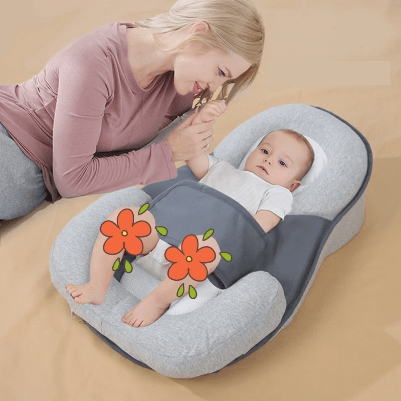 Comfort-Crafted Infant Support Pillow with Gentle Incline