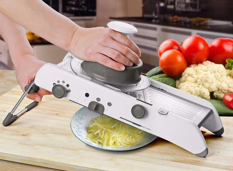 SliceMaster Pro Adjustable Vegetable Slicer for Precision Cuts