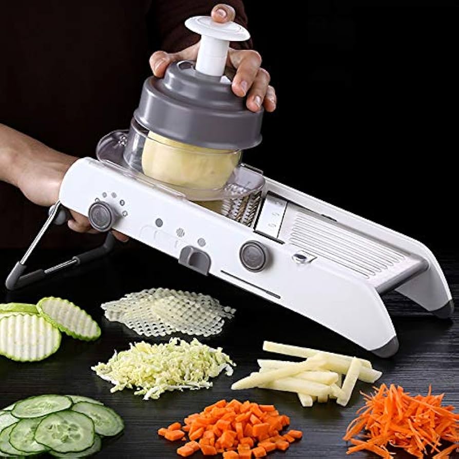 SliceMaster Pro Adjustable Vegetable Slicer for Precision Cuts