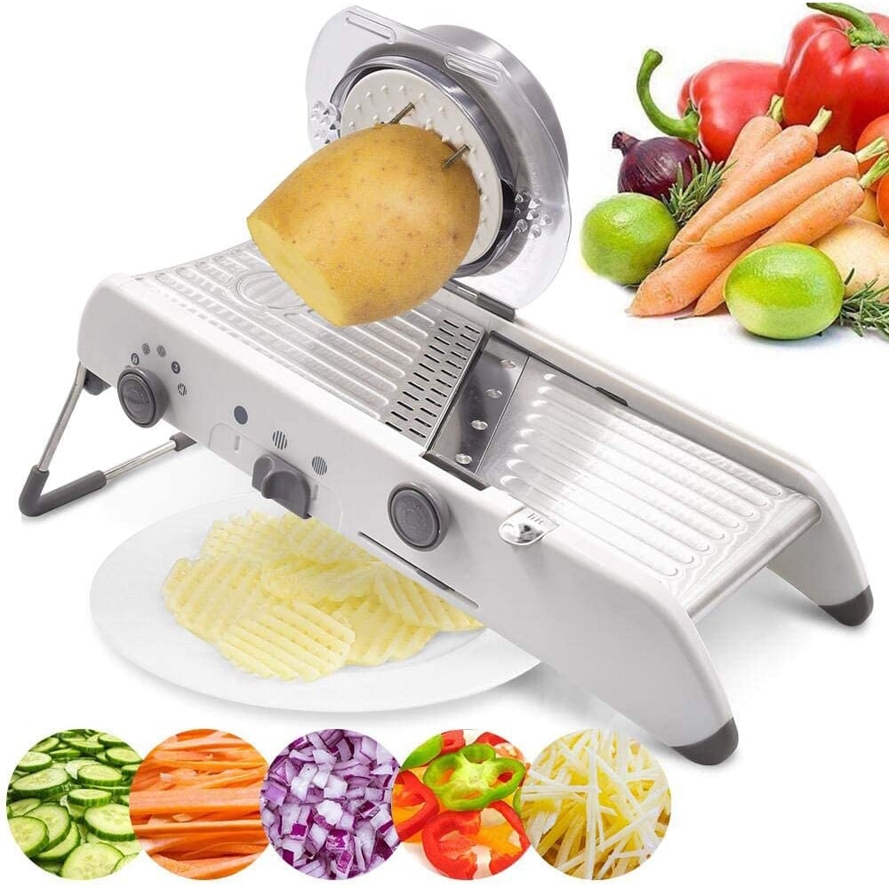 SliceMaster Pro Adjustable Vegetable Slicer for Precision Cuts
