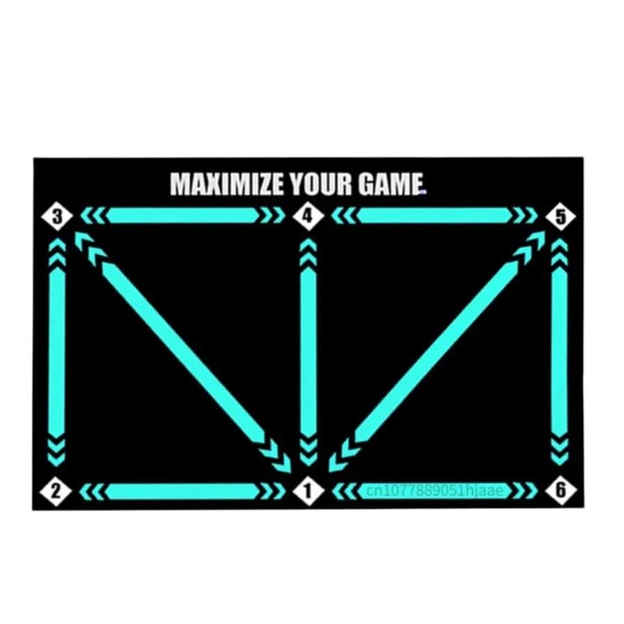 Professional Football Training Mat with Video Skill Development Program