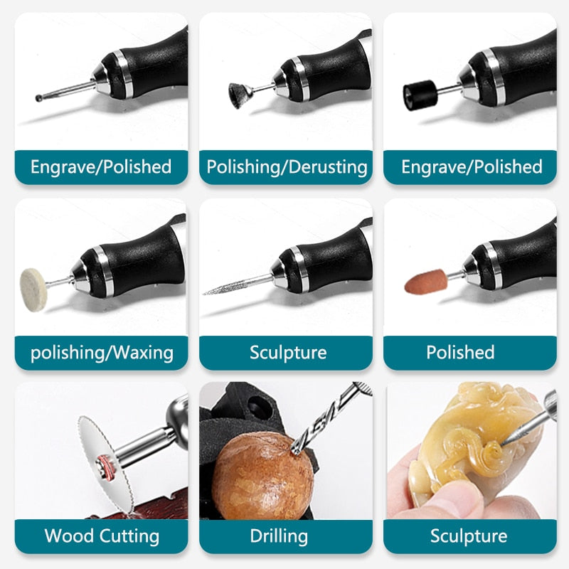 Rechargeable Engraving Tool for Personalized DIY Projects