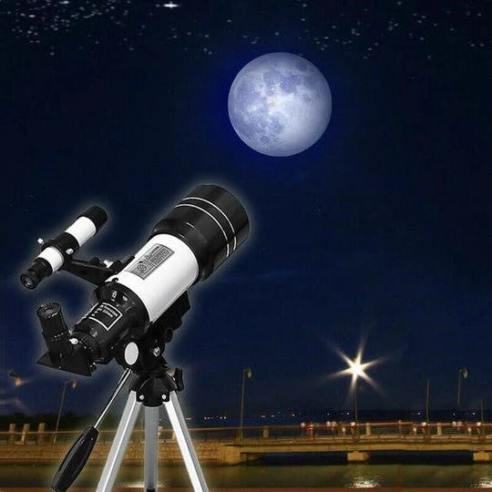 Versatile Stargazer's Telescope with Tripod and 150x Magnification