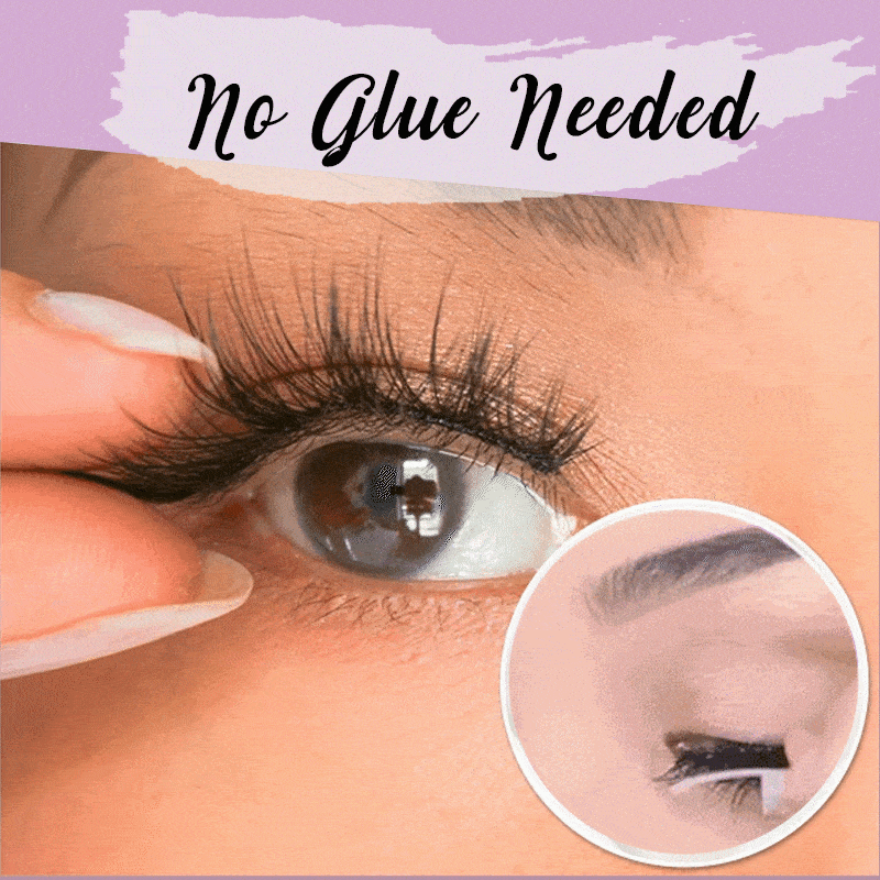 Reusable Self-Adhesive Eyelashes for Professional Use