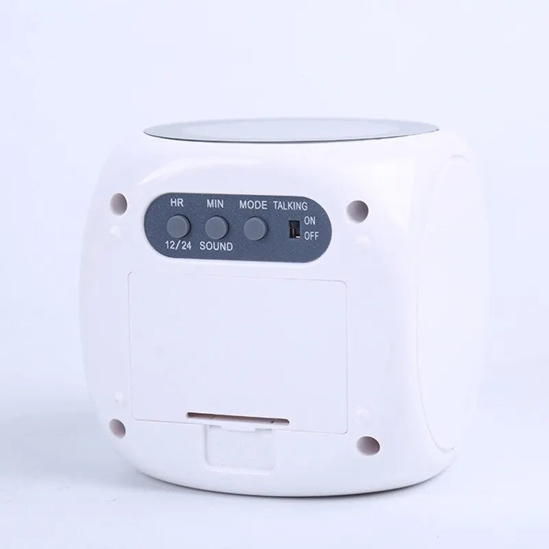 Smart Projection Alarm Clock with Dual Alarm & LED Display
