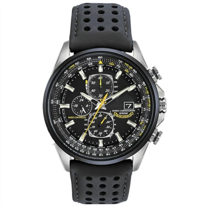 Elegant Men's Chronograph Watch in Stainless Steel with Water Resistance