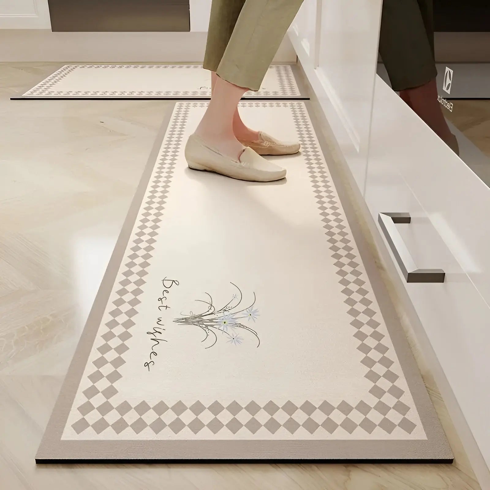 ComfortGrip Kitchen Mat - Non-Slip, Water-Resistant Cushioned Flooring