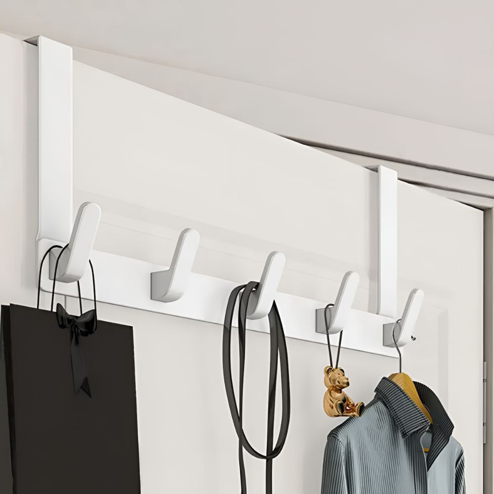 SpaceMaster – 5-Hook Over-Door Organizer for Smart Storage