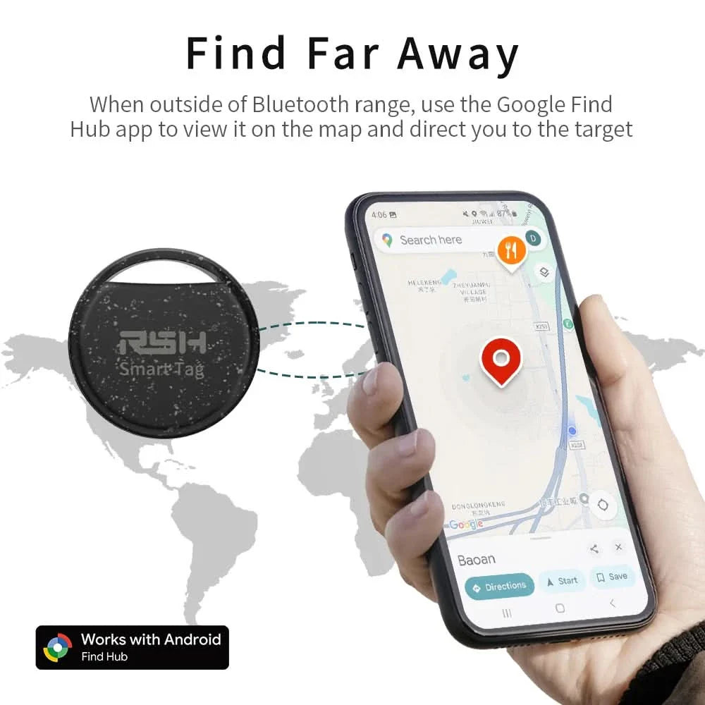 5X Anti-Loss Smart Tracking Device Set for Android