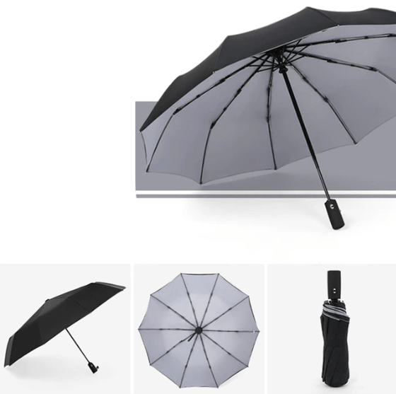 BreezeGuard – Ultra-Light Wind-Resistant Umbrella with Instant Open