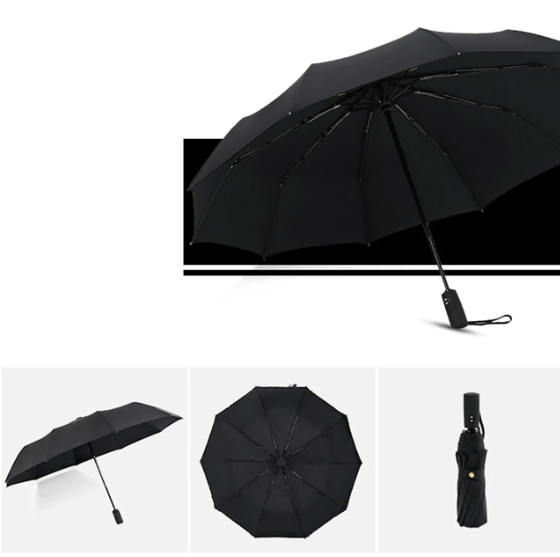 BreezeGuard – Ultra-Light Wind-Resistant Umbrella with Instant Open