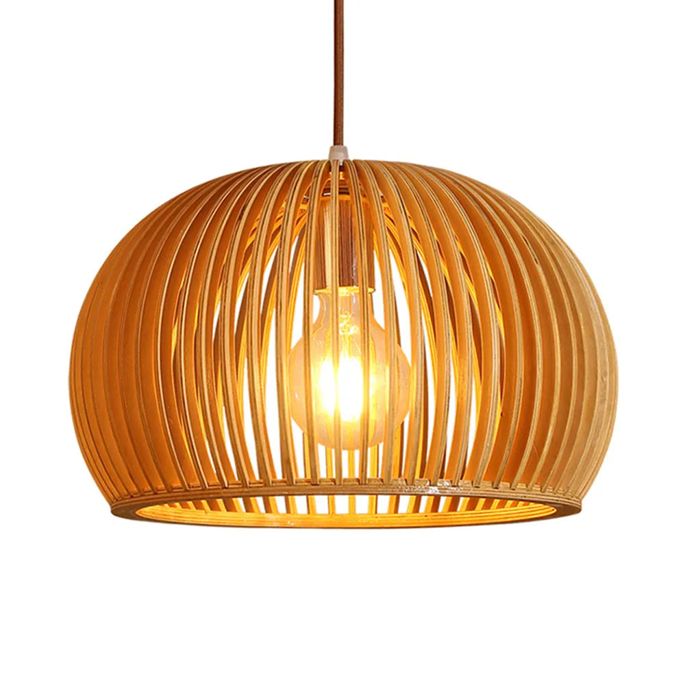 Charming Rustic Pumpkin Pendant Light for Home Interiors