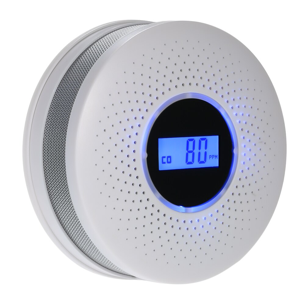 Smoke and Carbon Monoxide Detector | Dual Sensor System | Loud Alarm