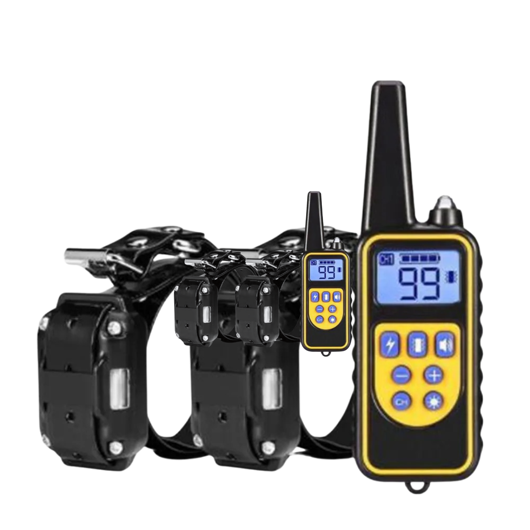 Waterproof Rechargeable Dog Training Collar with Remote Control