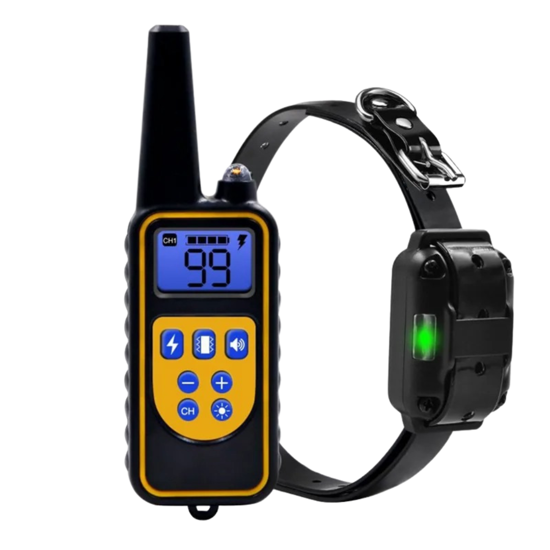 Waterproof Rechargeable Dog Training Collar with Remote Control