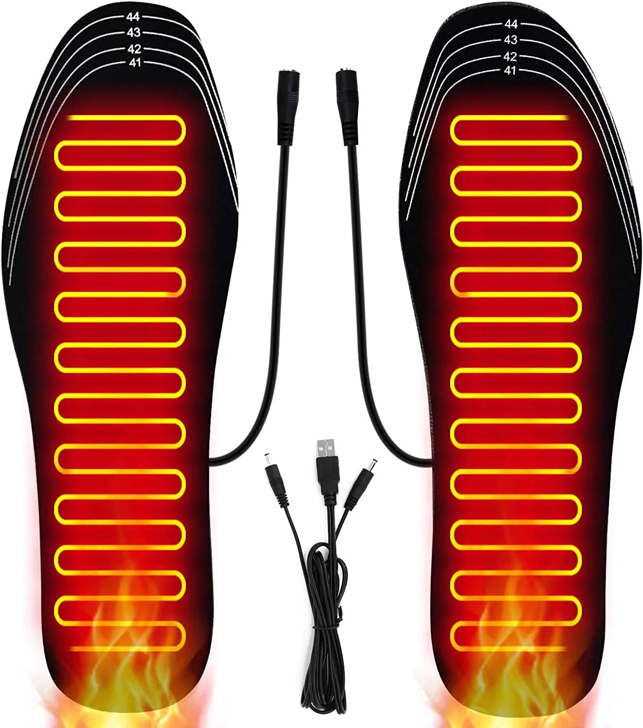 Customizable Rechargeable Heated Foot Warmers for Shoes