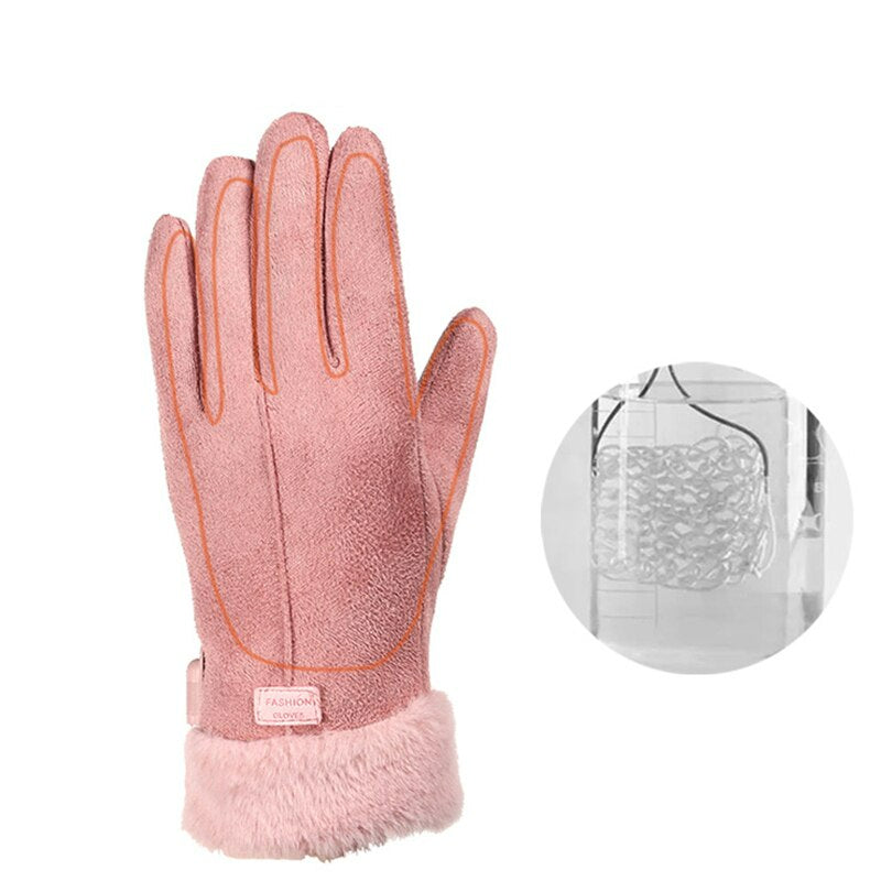 Rechargeable Winter Gloves with Touchscreen and Waterproof Features