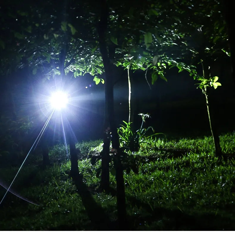 Versatile Waterproof Rechargeable Headlamp for Outdoor Use