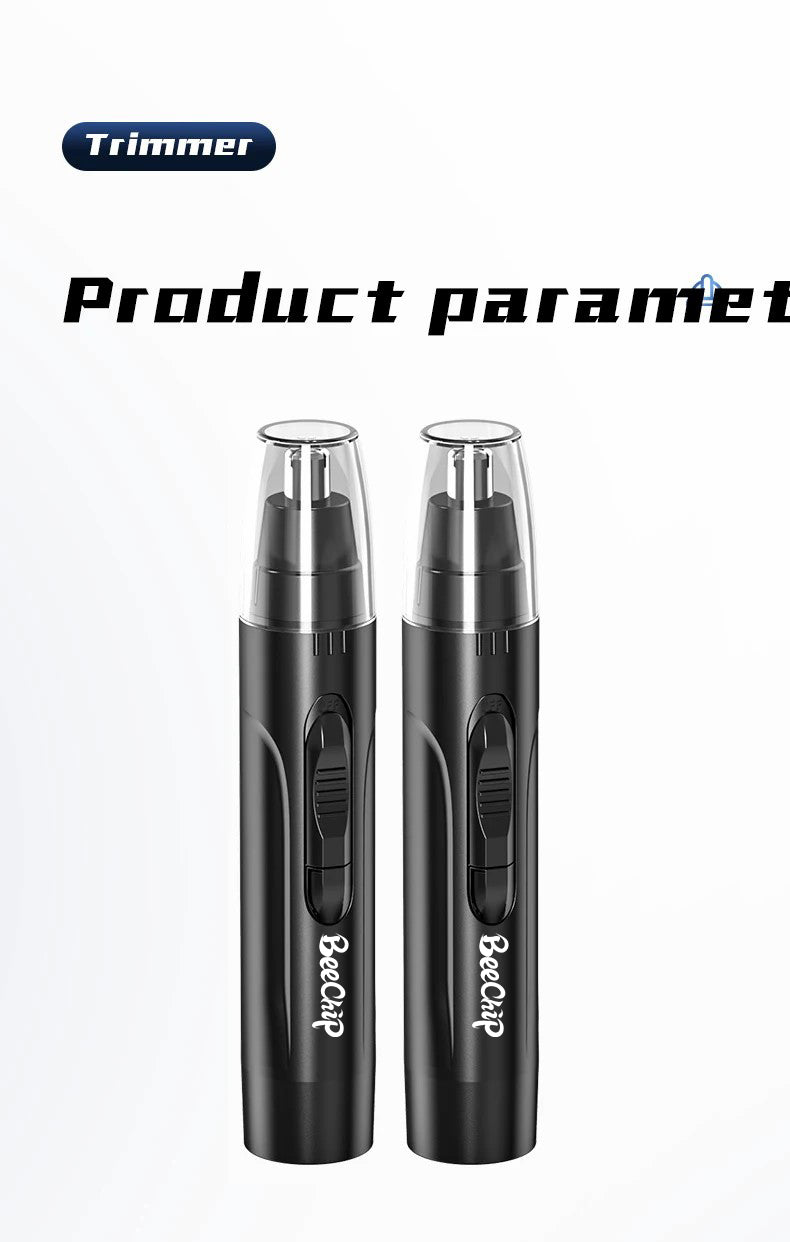 Rechargeable Precision Trimmer for Nose and Ear Grooming