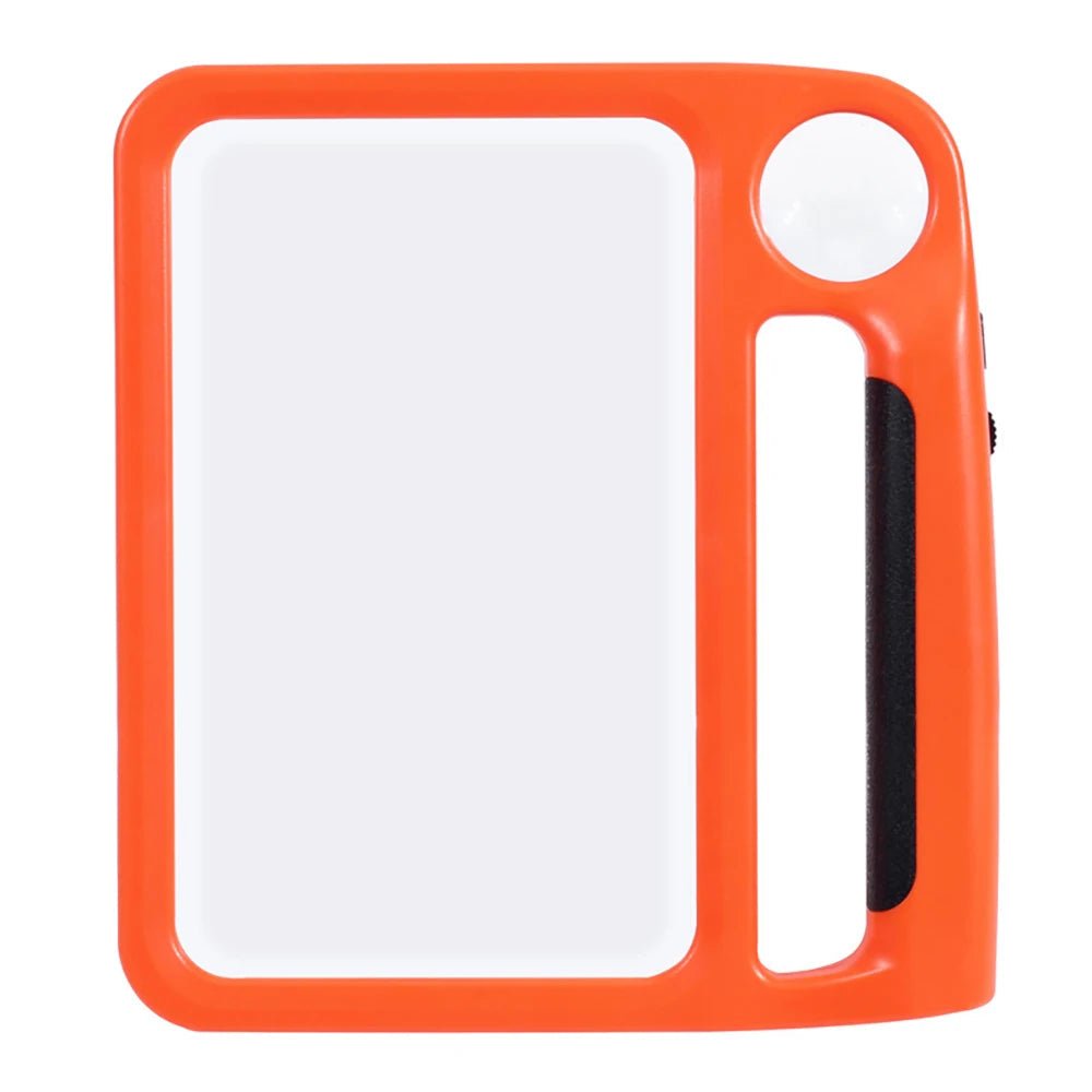 LUMIVIEW - Rechargeable Handheld Magnifier with LED Light 5x 10x