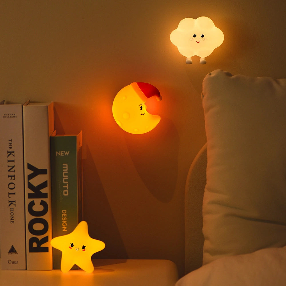 Rechargeable Soothing Night Light with Dreamy Designs