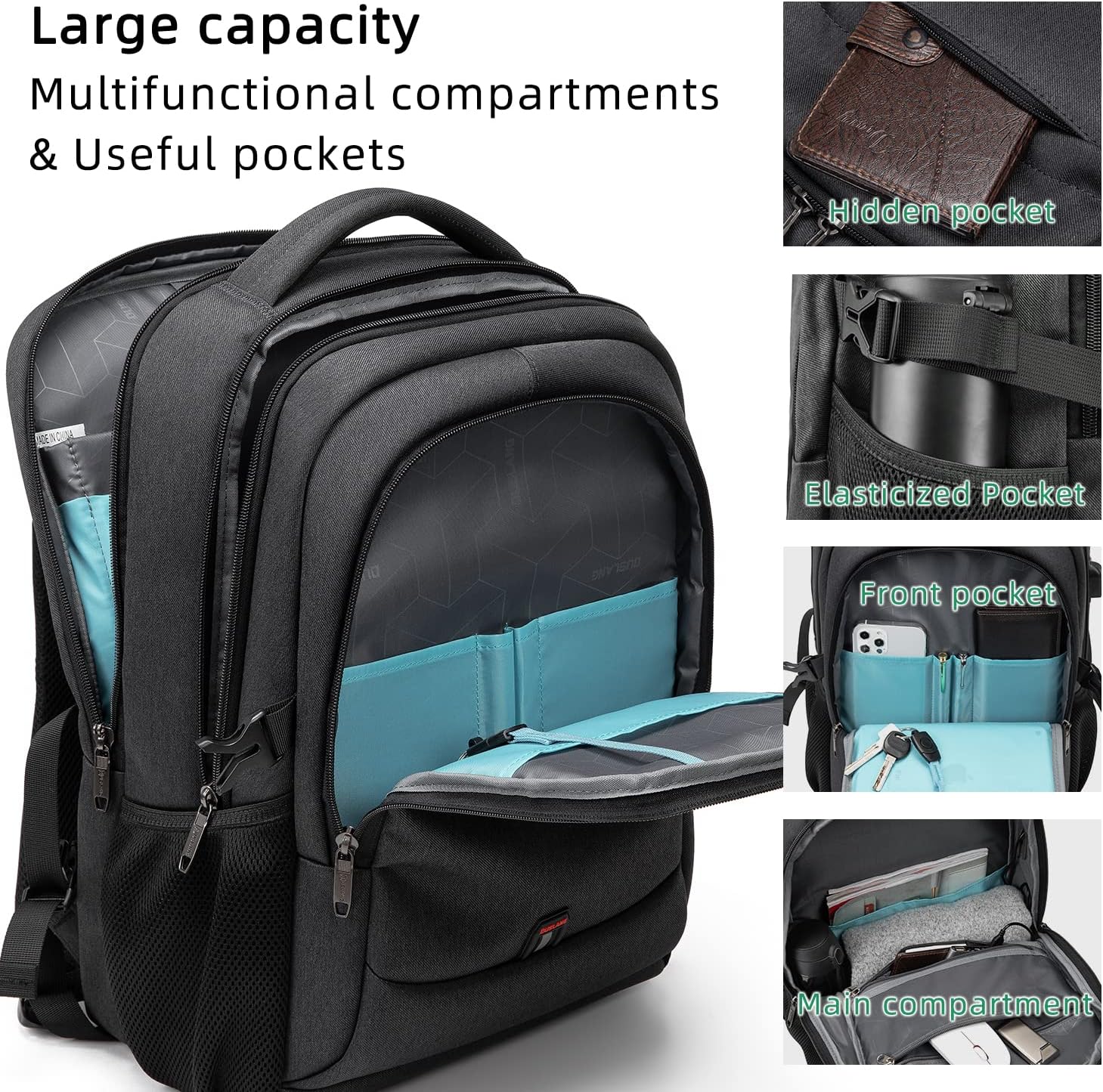 Waterproof Travel Laptop Backpack | Anti-Theft Design | PackSmart