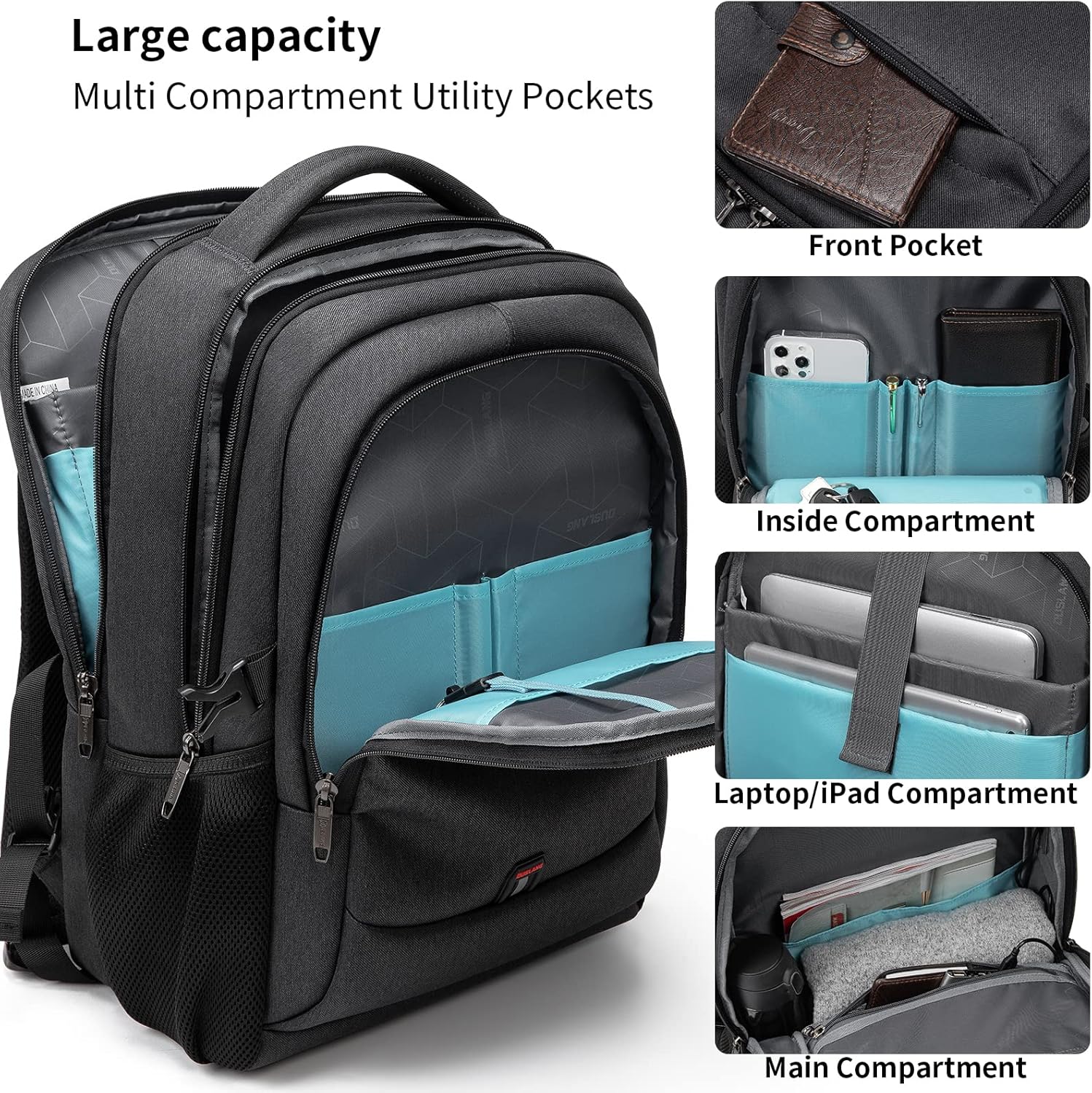 Waterproof Travel Laptop Backpack | Anti-Theft Design | PackSmart