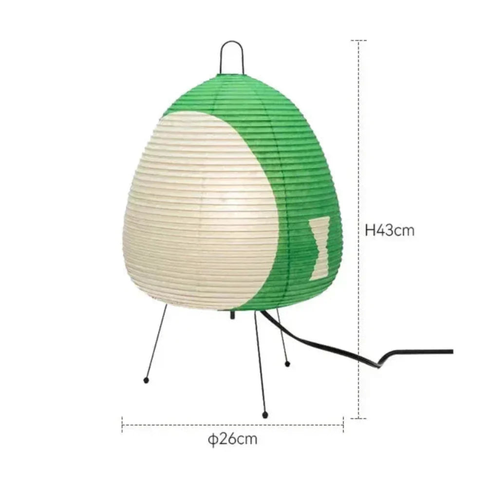 Japanese Rice Paper Lamp | Soft Wabi Sabi Light | HikariGlow Style