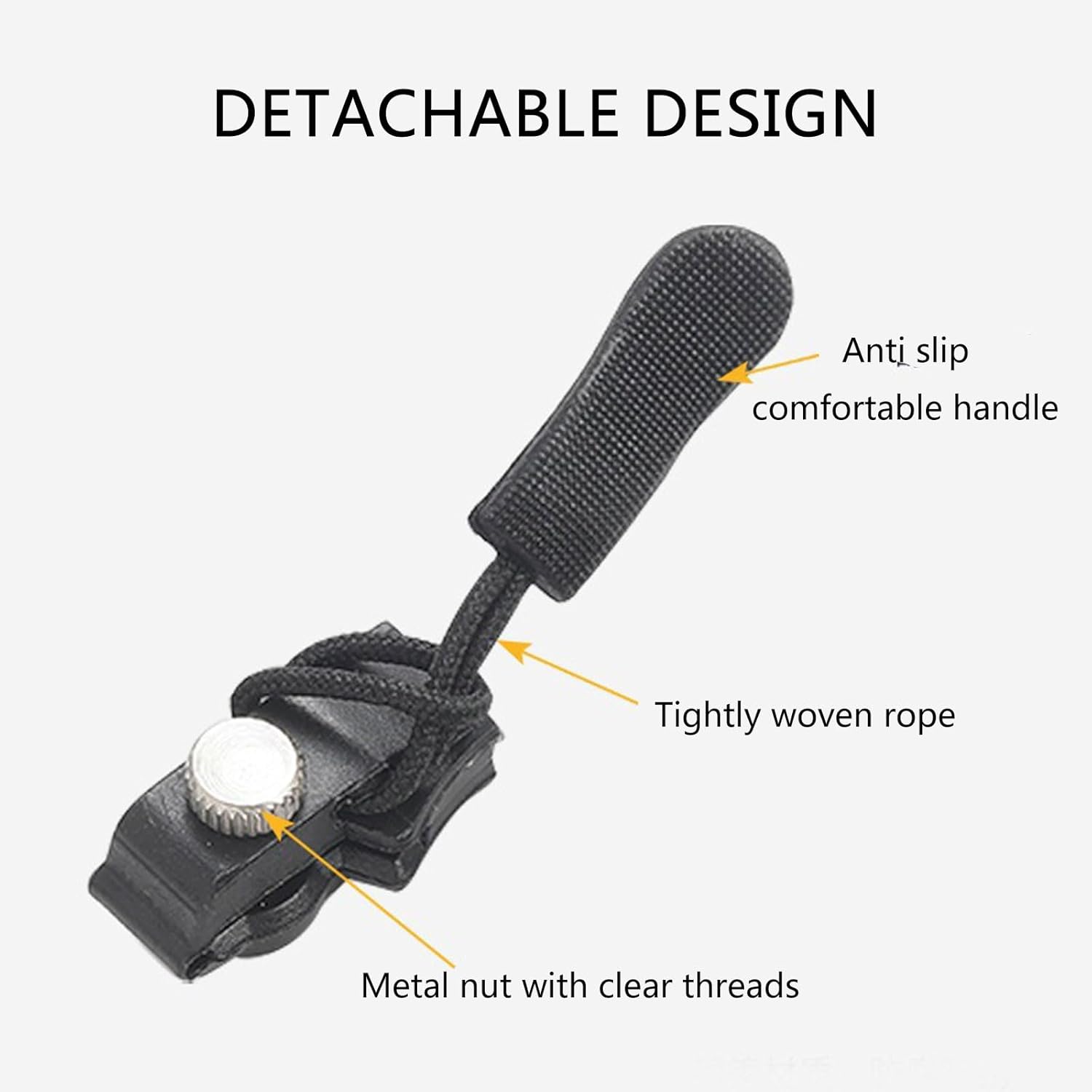 Zipper Repair Kit | Instant Slider Fix | No-Sew Assembly