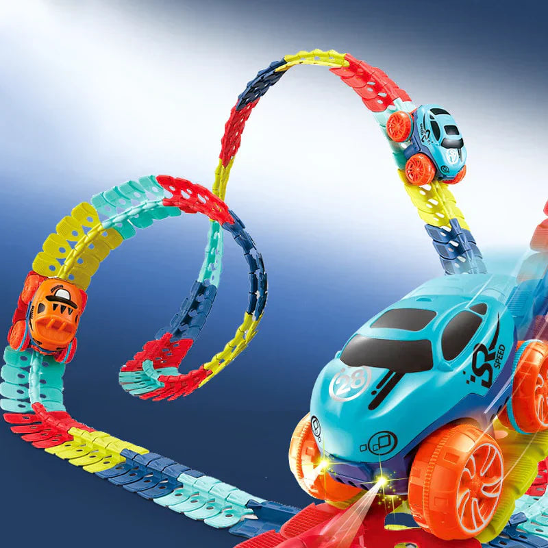 Flexible Race Track with Looping Action - Track Twist