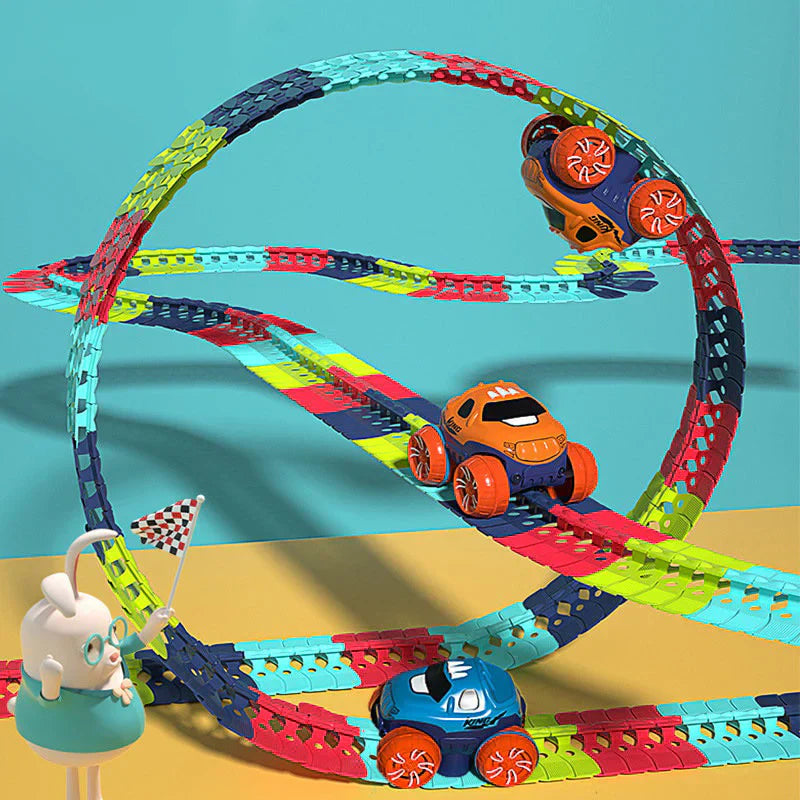 Flexible Race Track with Looping Action - Track Twist