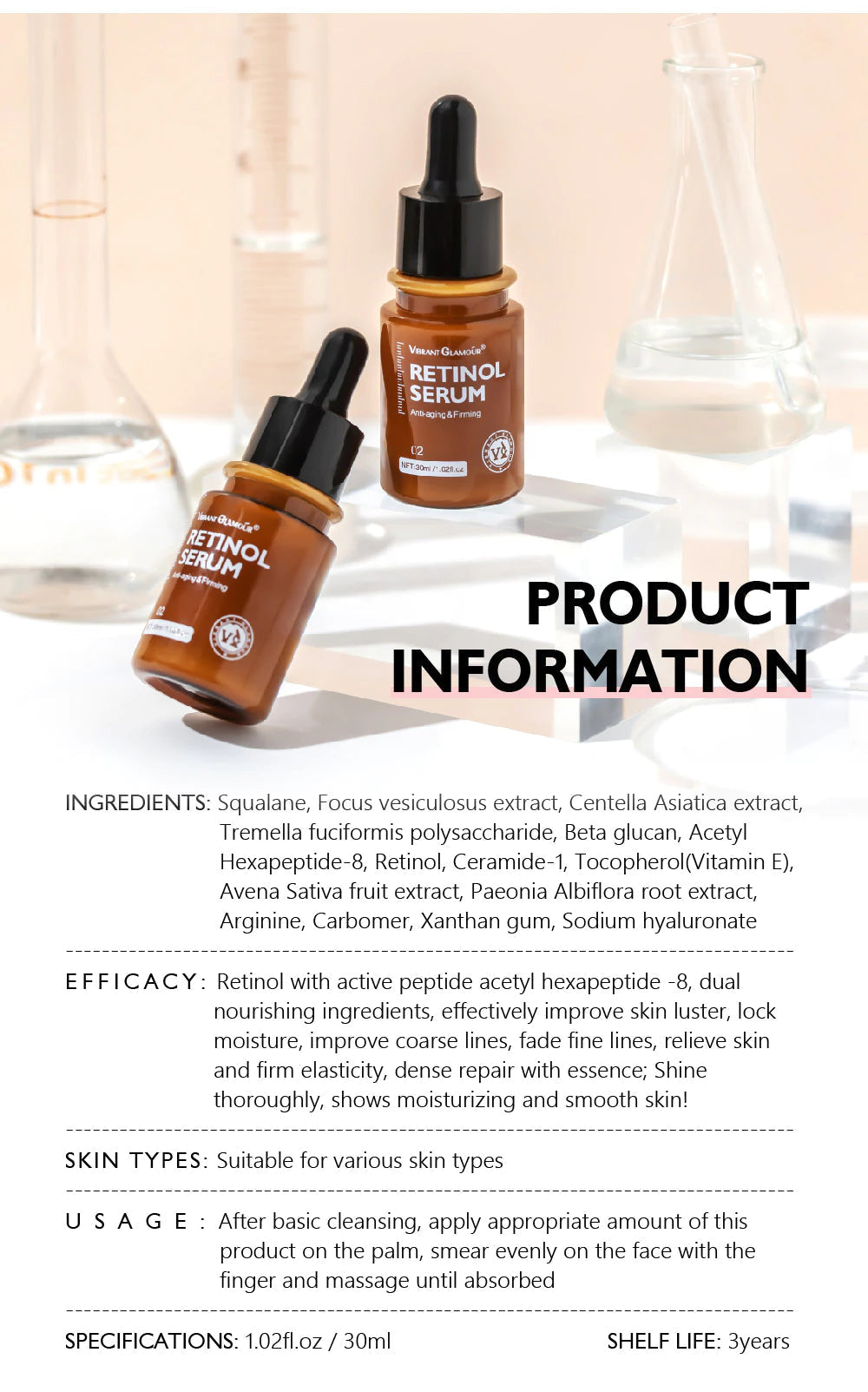 Anti-Aging Serum with Retinol