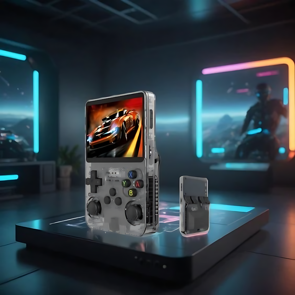 Portable Handheld Gaming Console with 10,000 Classic Games