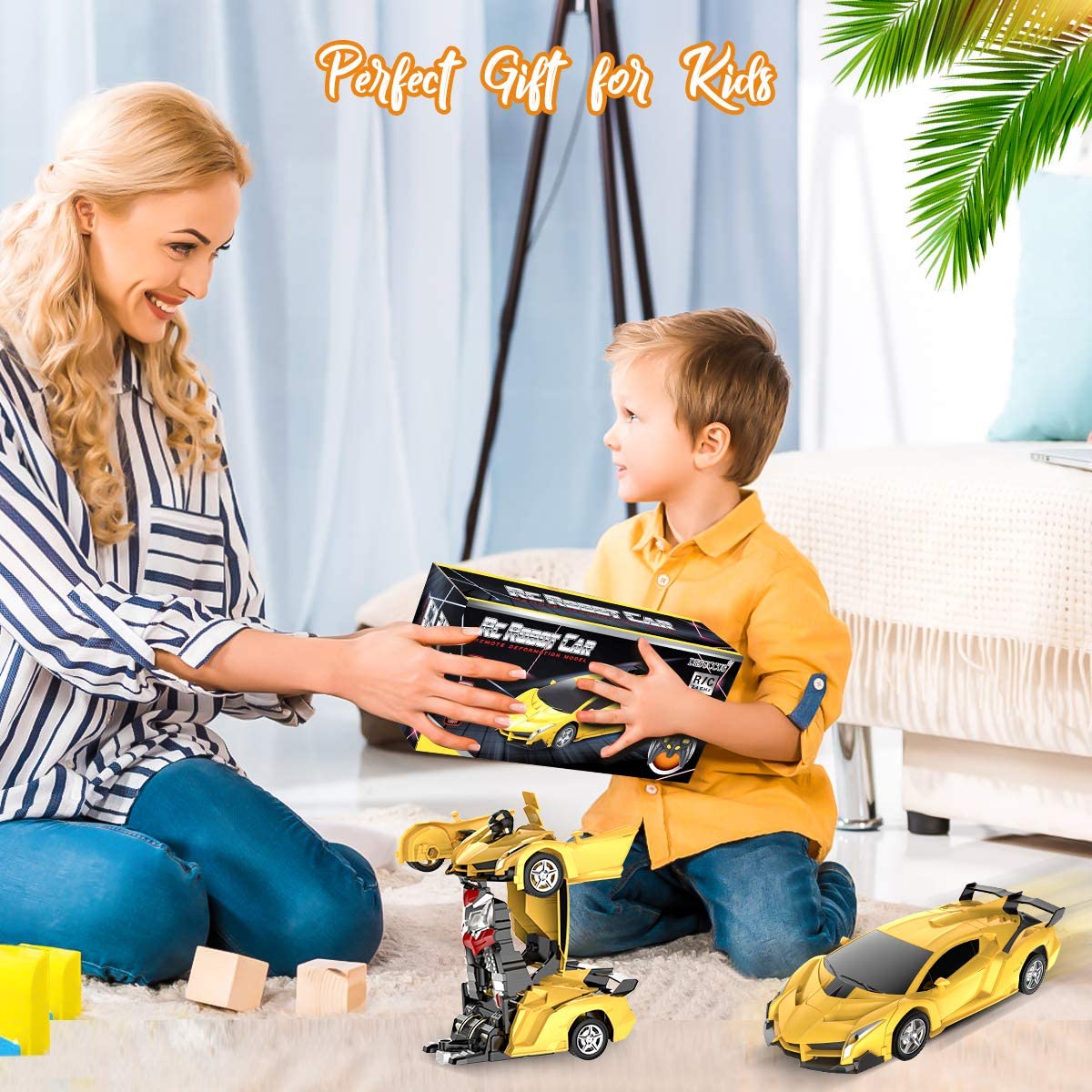 Transformable Remote Control RC Robot Car