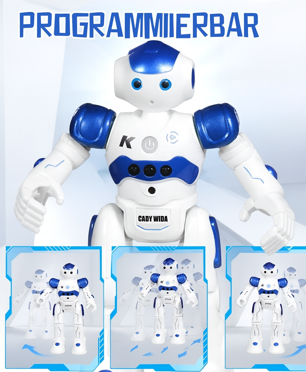 Interactive Learning Toy Robot - Enhances Motor Skills and Thinking