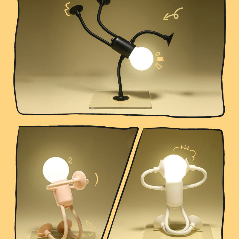 Robot Table Lamp | Fun Design | LED Light | Decorative Home Lighting