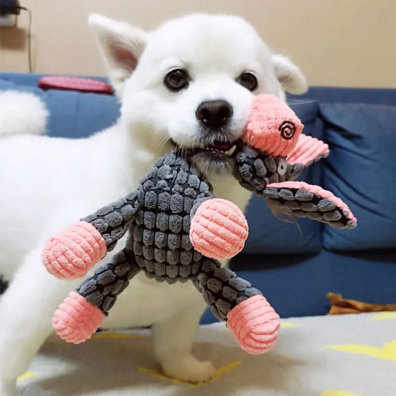 Durable Plush Squeaky Toy for Heavy Chewing Dogs