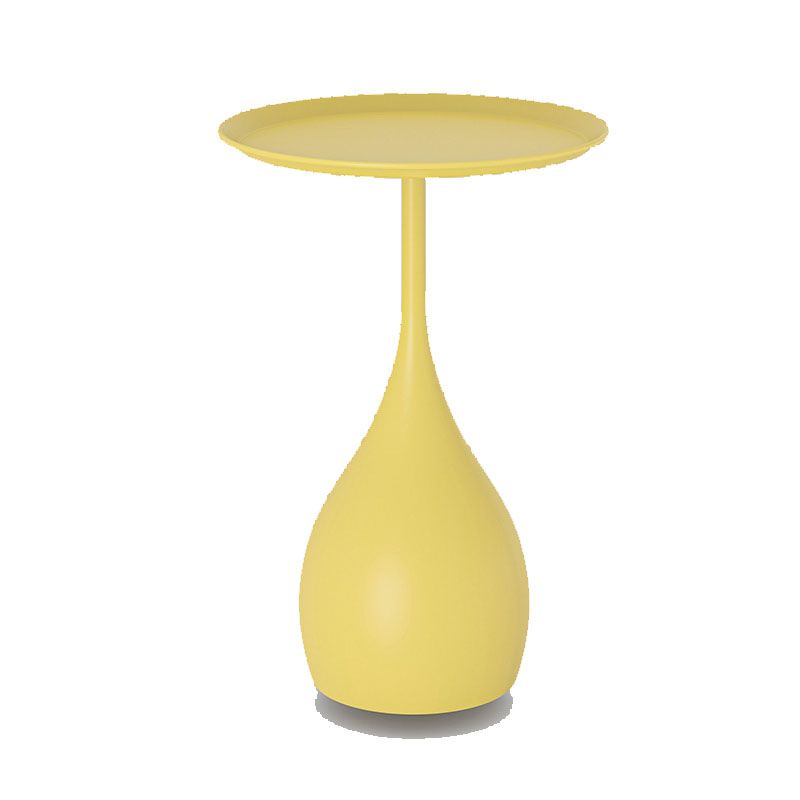 Elegant Iron Round Side Table with Timeless Design