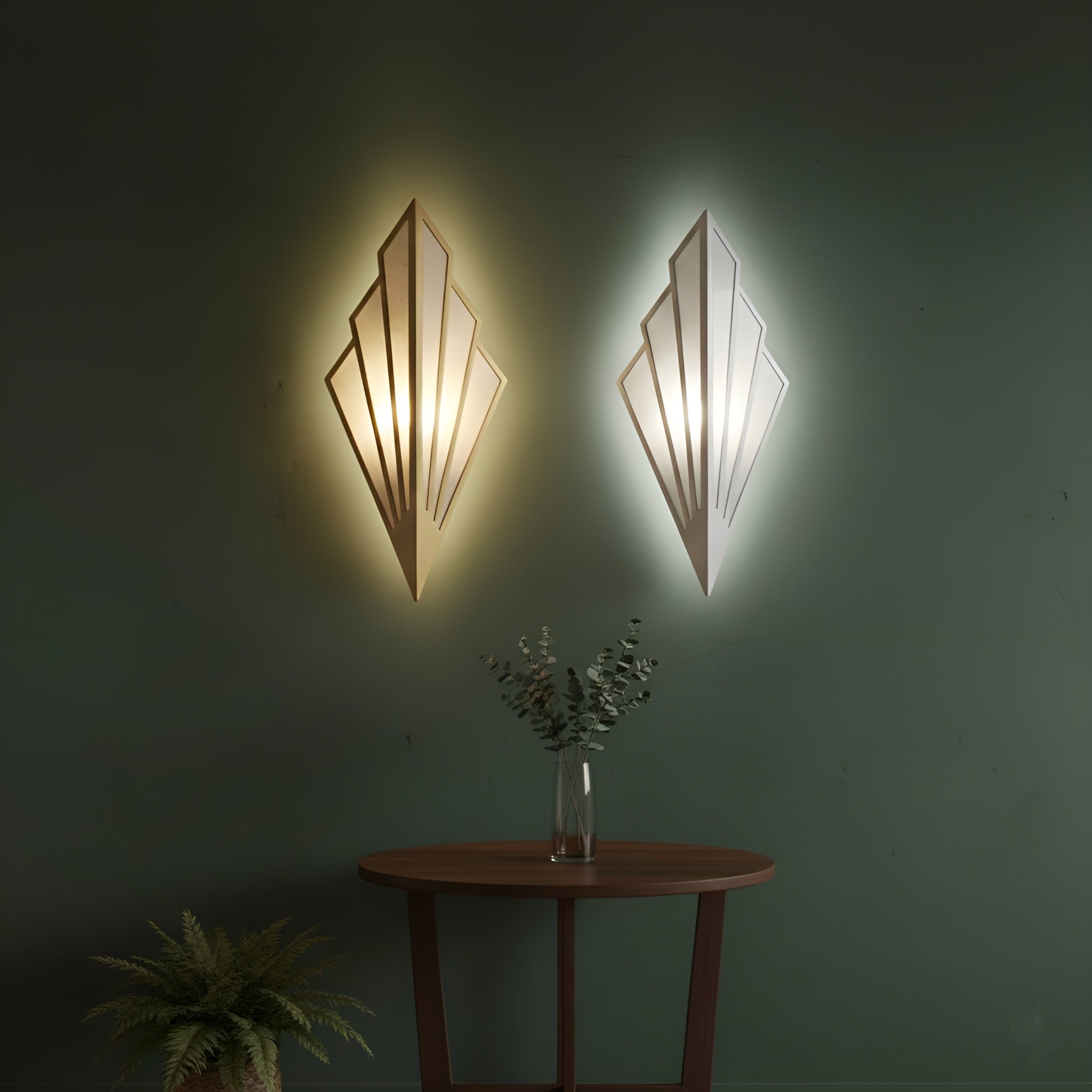 Artistic LED Wall Fixture - Stylish Accent Light for Your Home